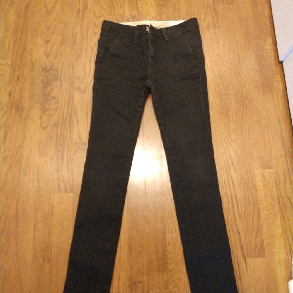 Rag & Bone Black Denim Skinny Jeans, size 26